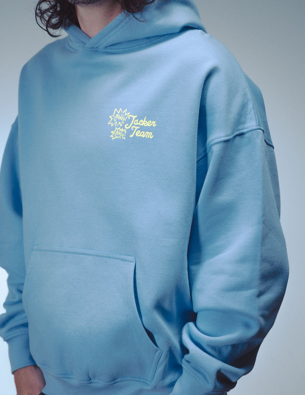 WAKE UP ! HOODIE - BLUE