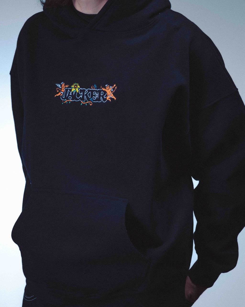 DREAM MAZE HOODIE - BLACK