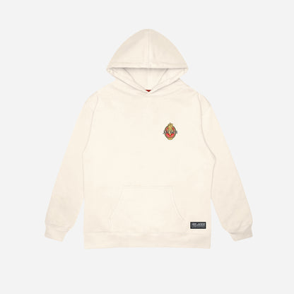 SUDADERA CON CAPUCHA TROIS GRACES - BEIGE