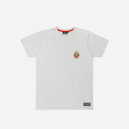 TROIS GRACES T-SHIRT - HEATHER GREY