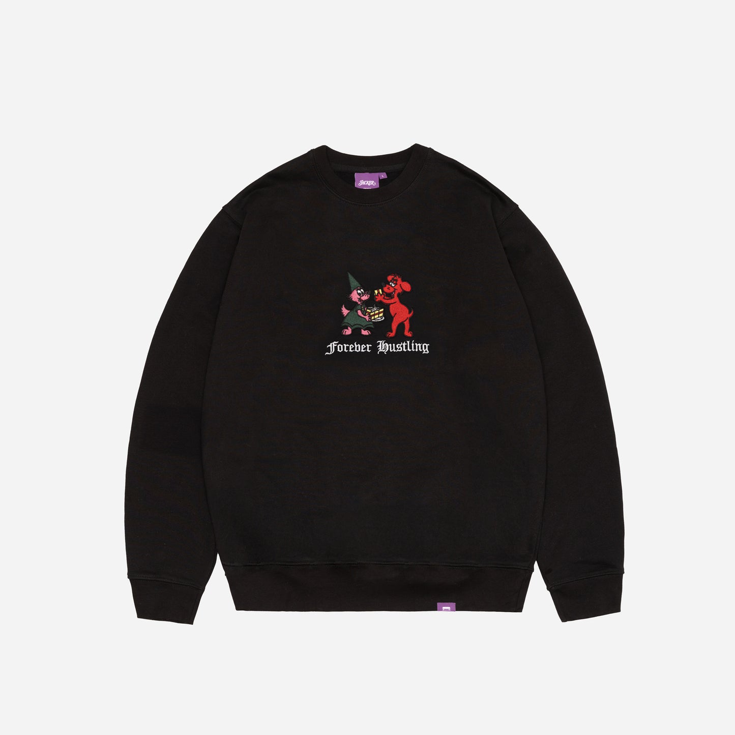 BON APPETIT CREWNECK - BLACK