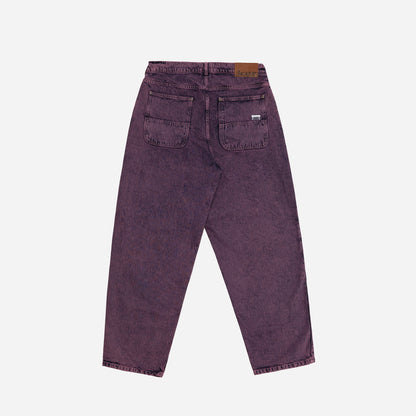 CLASSIC DENIM BAGGY PANT - PURPLE