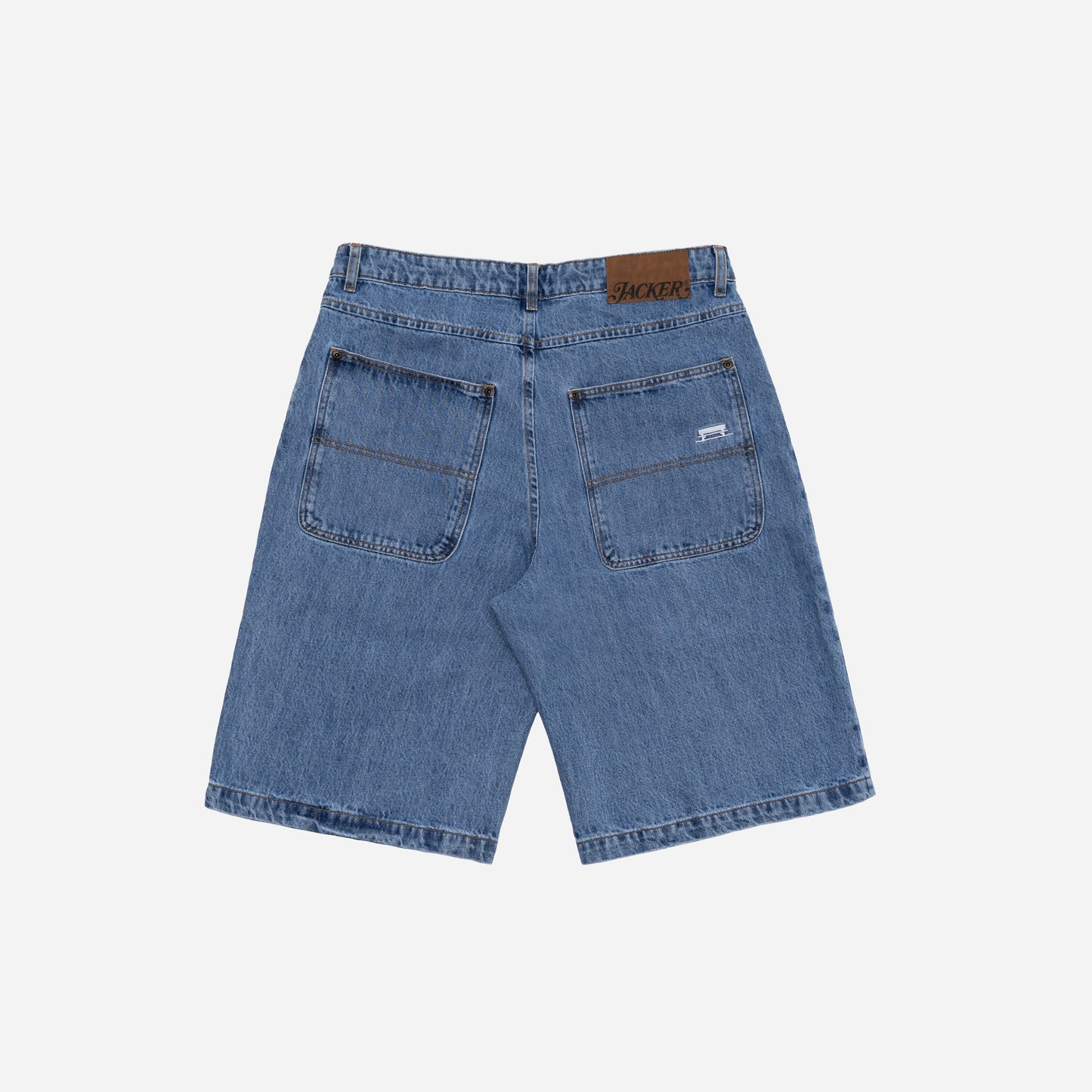 PANTALONES CORTOS CLÁSICOS HOLGADOS - AZUL