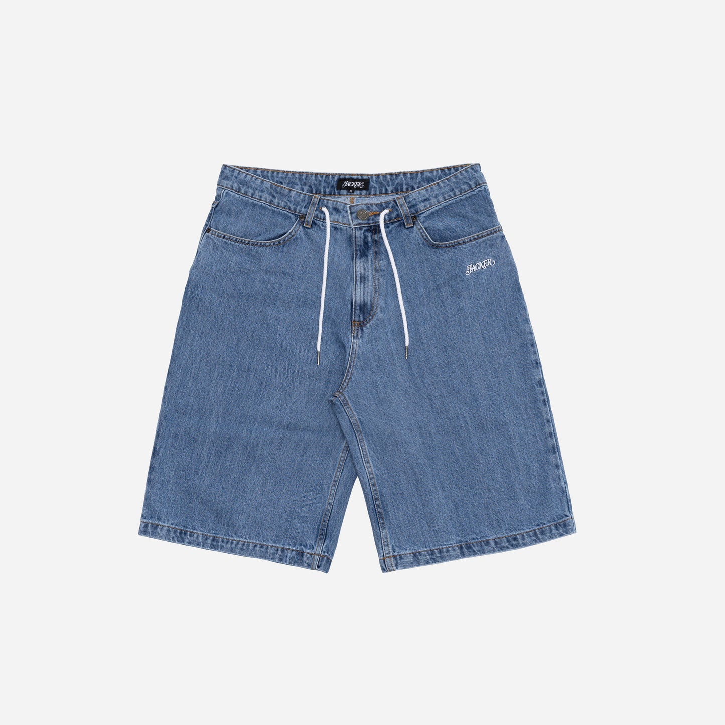 PANTALONES CORTOS CLÁSICOS HOLGADOS - AZUL