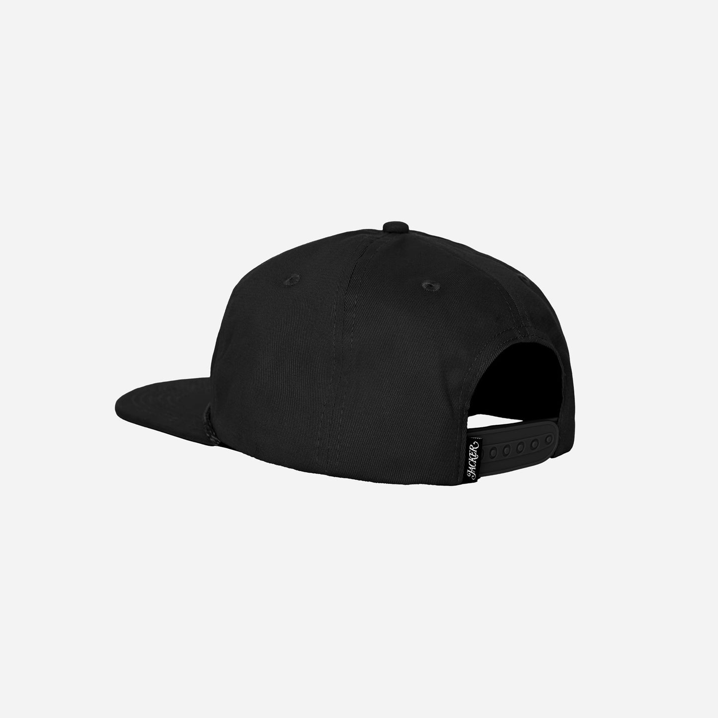 CLASSIC SNAPBACK 5 PANEL - BLACK