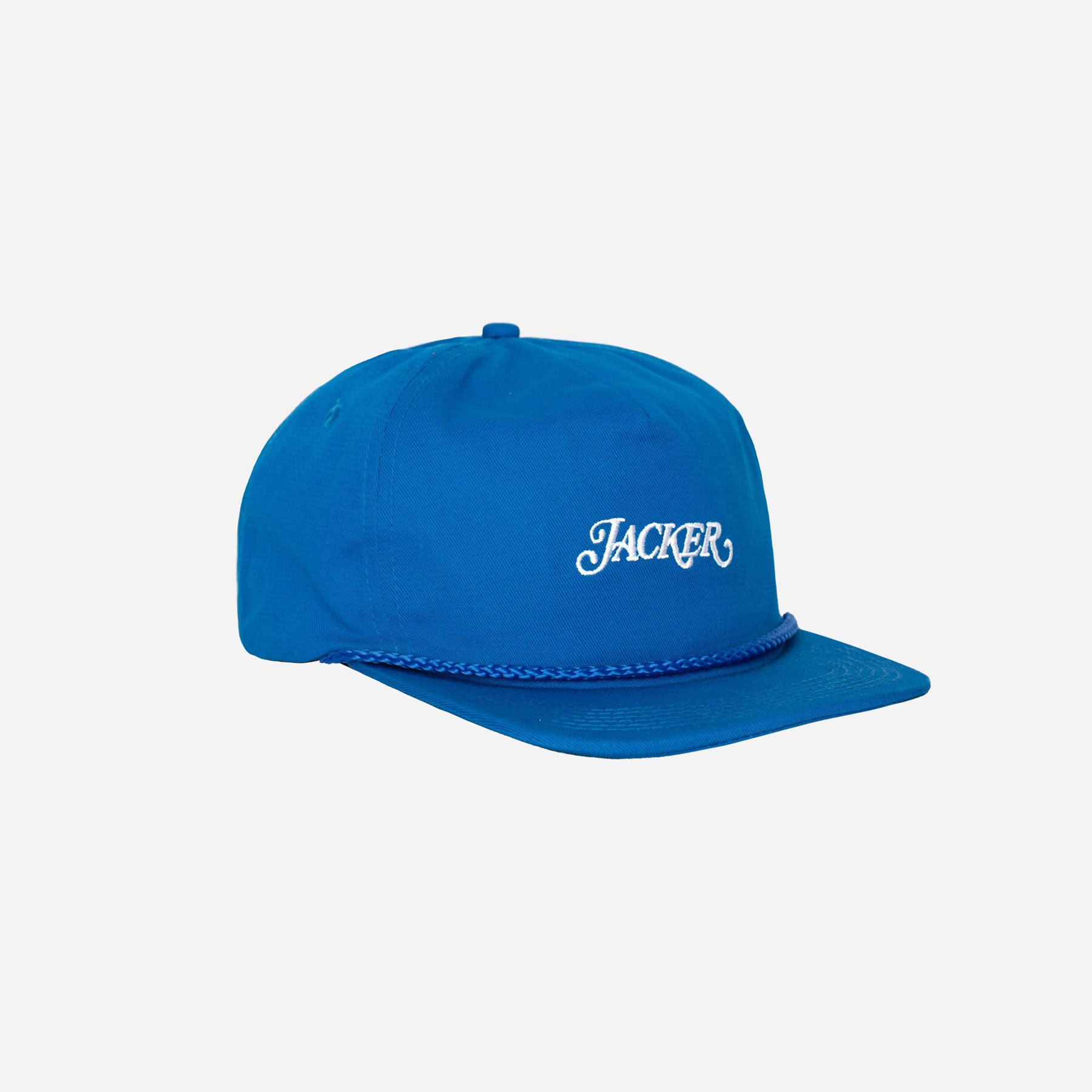 CLASSIC SNAPBACK 5 PANEL - BLUE – JACKER