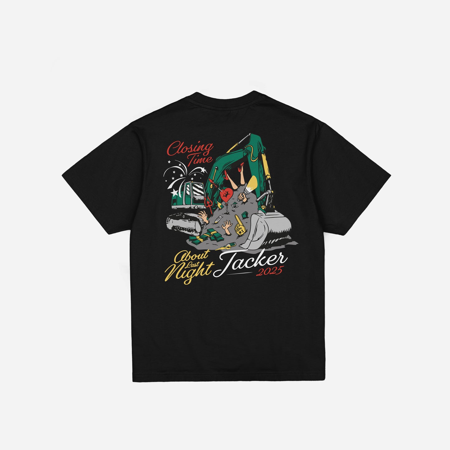CLOSING TIME T-SHIRT - BLACK