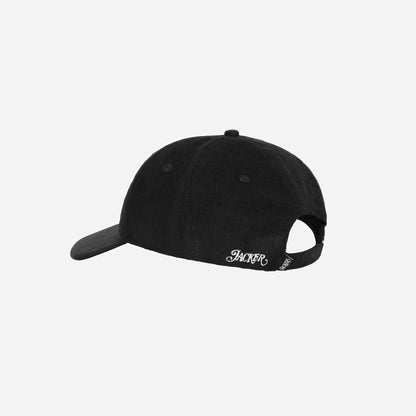 CLASSIC CORDUROY CAP - BLACK