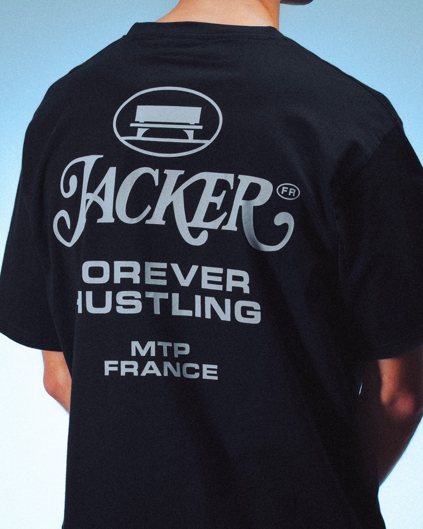 COLLECTIVE T-SHIRT - BLACK & BEIGE