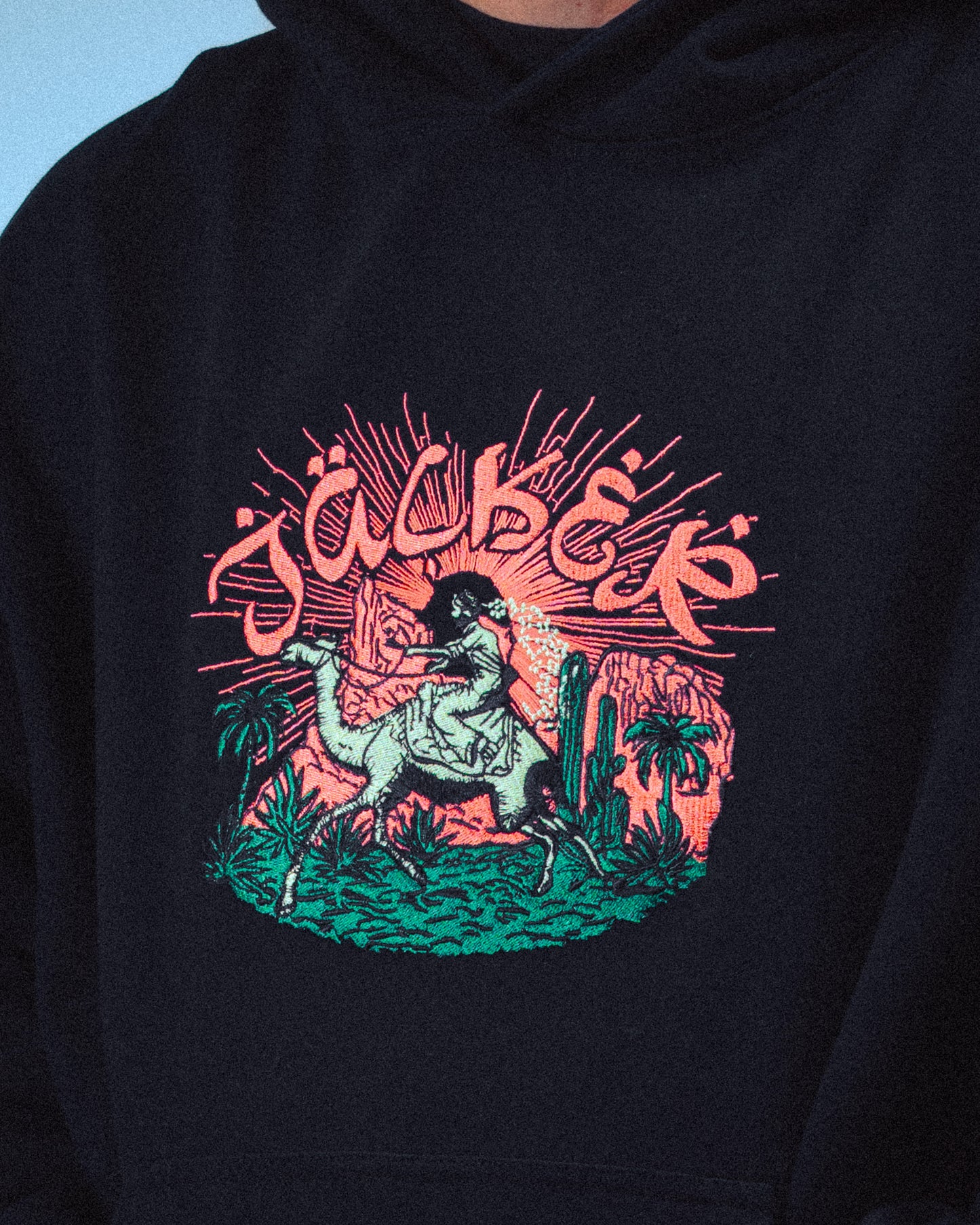 SANDMAN HOODIE - BLACK