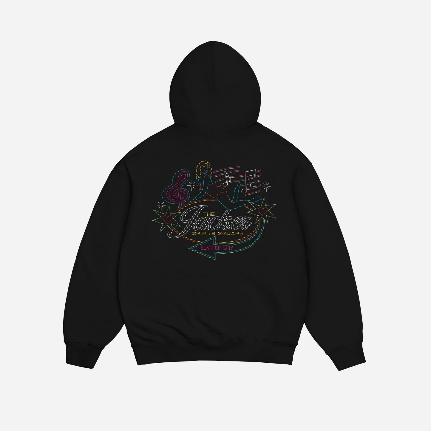 DON'T BE SHY HOODIE - BLACK