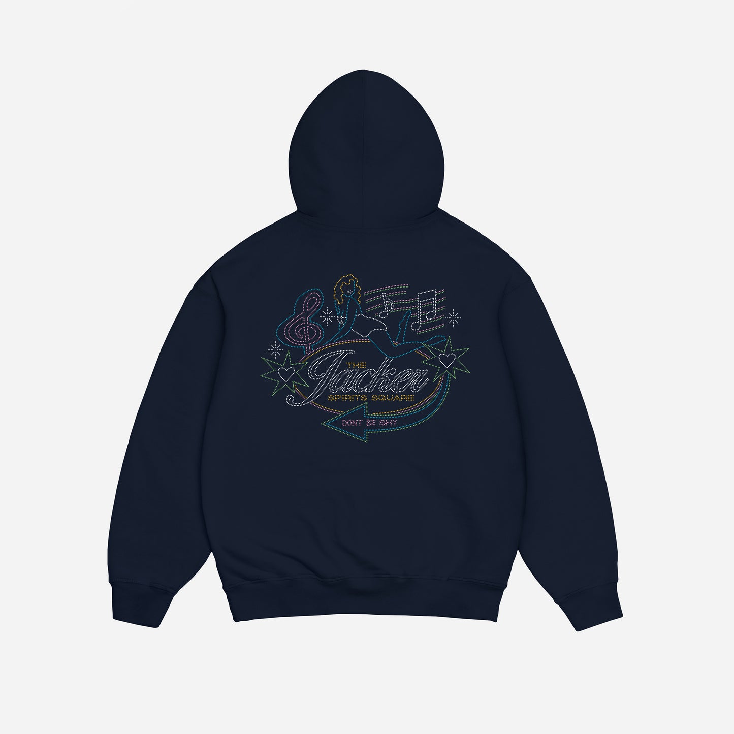 DON'T BE SHY HOODIE - NAVY