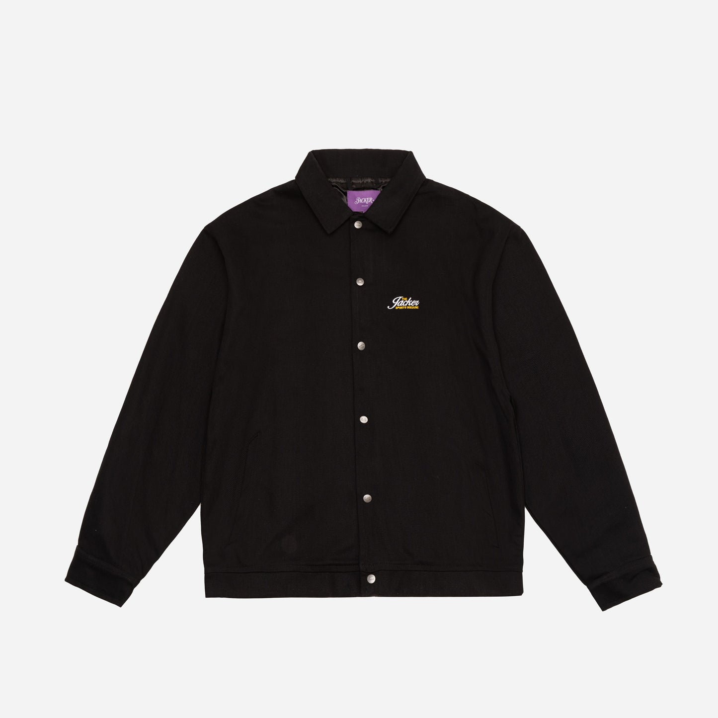 DON’T BE SHY COACH JACKET - BLACK