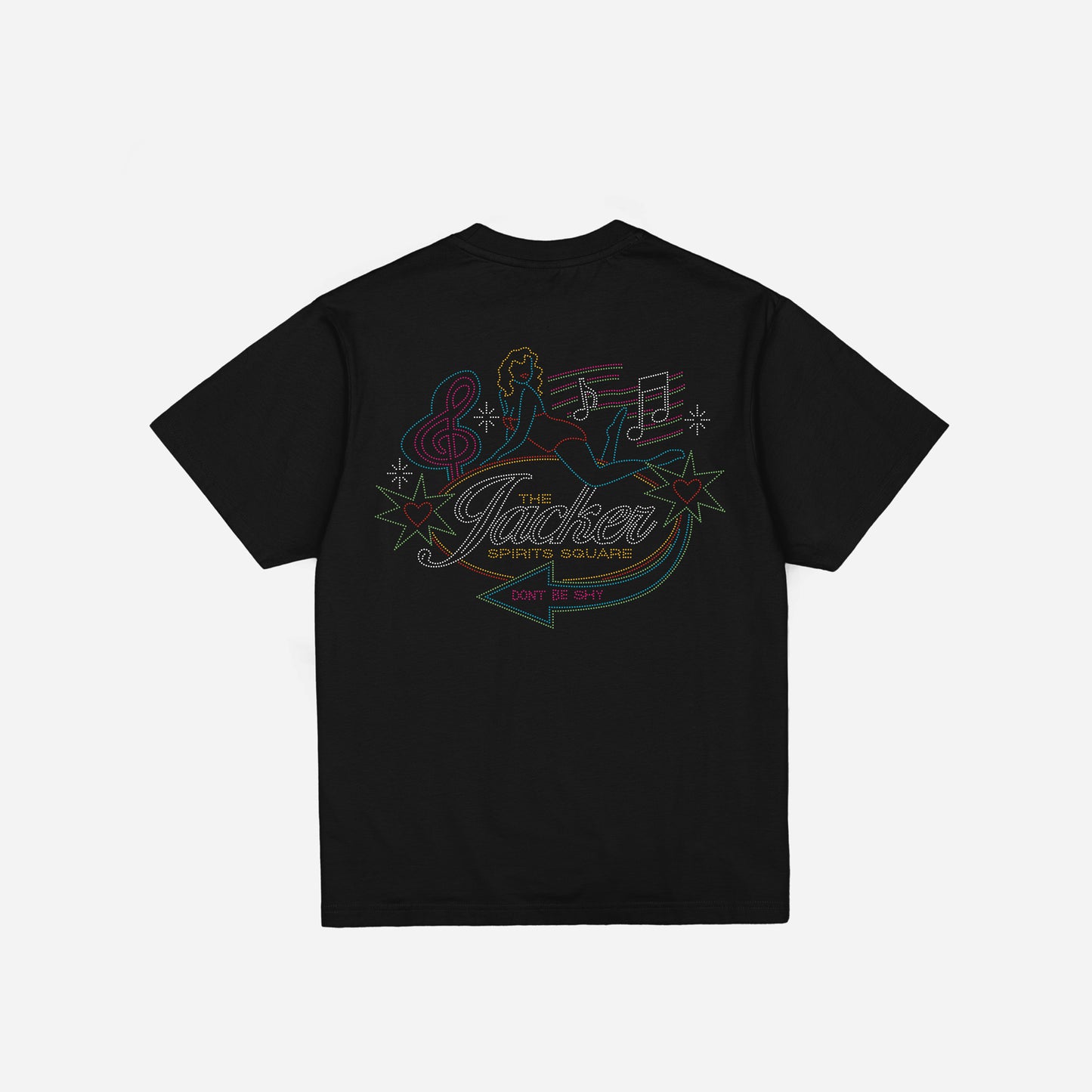 DON'T BE SHY T-SHIRT - BLACK