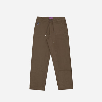 CARPENTER DOUBLE KNEE PANT - BROWN