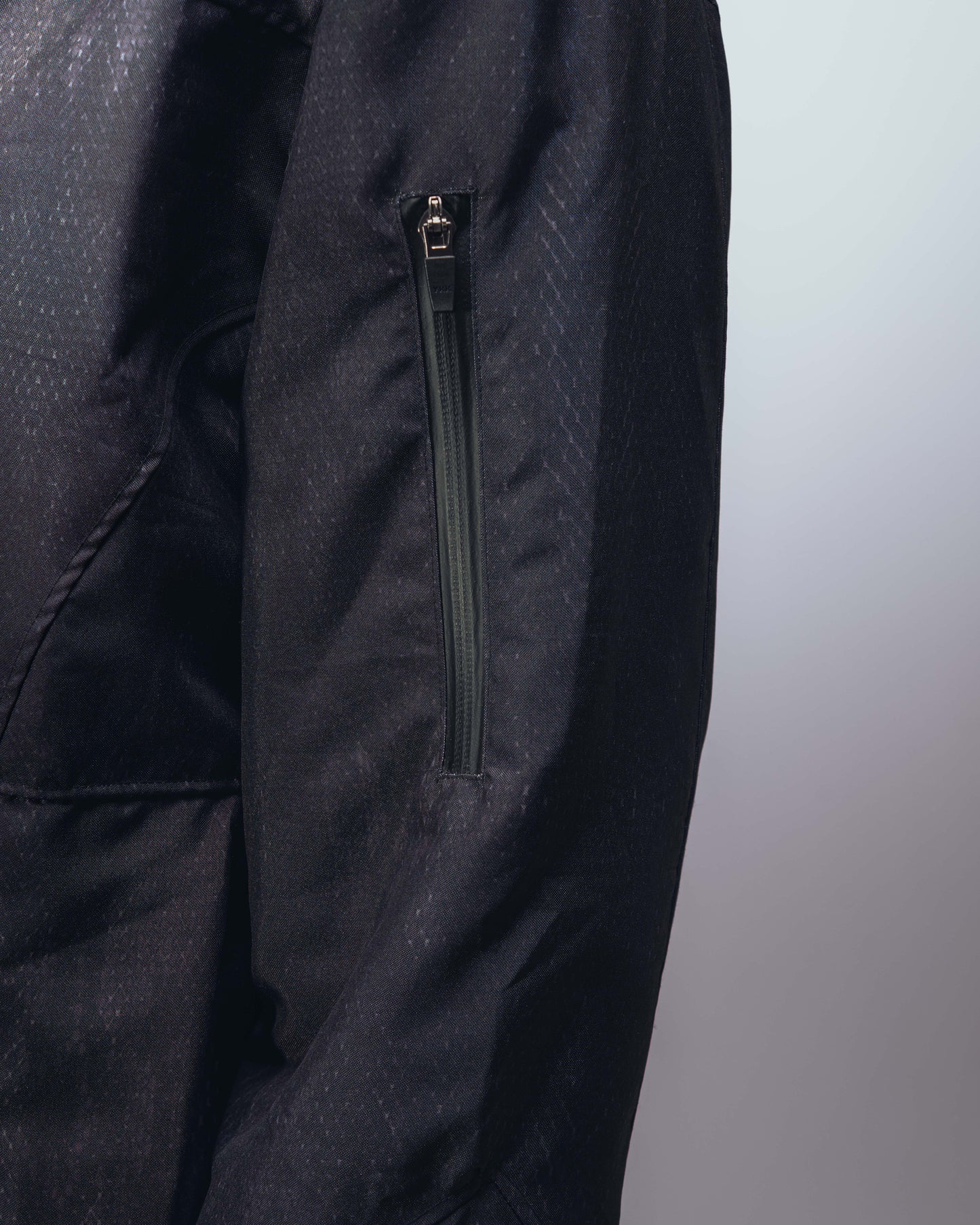 SNAKE OLWEATHER JACKET - BLACK
