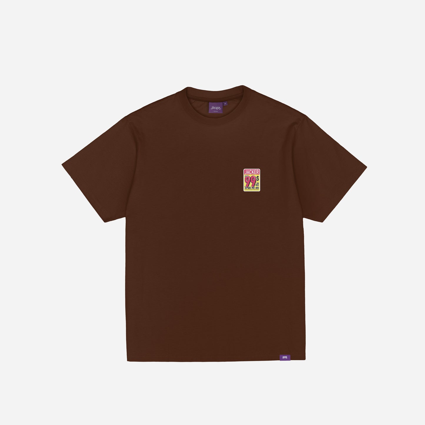 FEARLESS T-SHIRT - BROWN