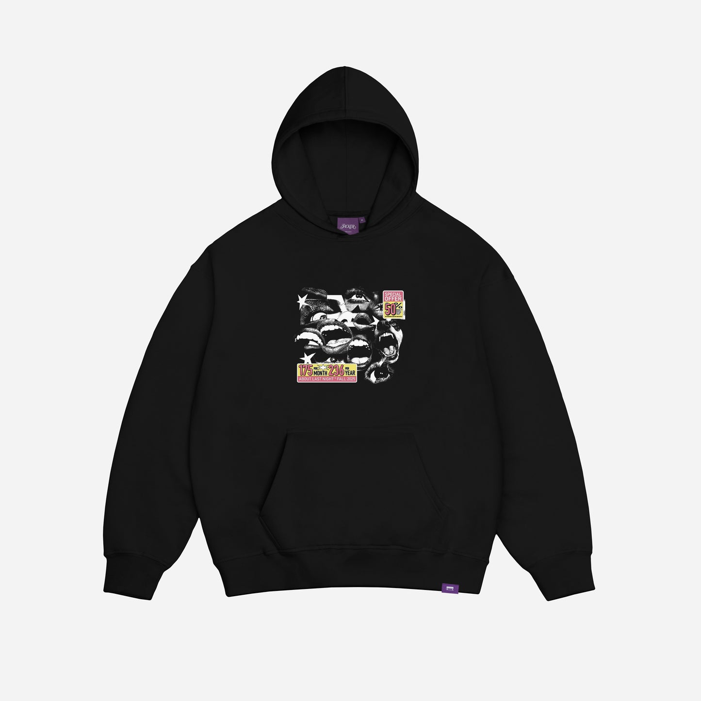 FEARLESS HOODIE - BLACK