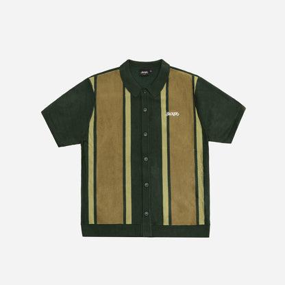 GRANDPA CARDIGAN SHIRT - GREEN
