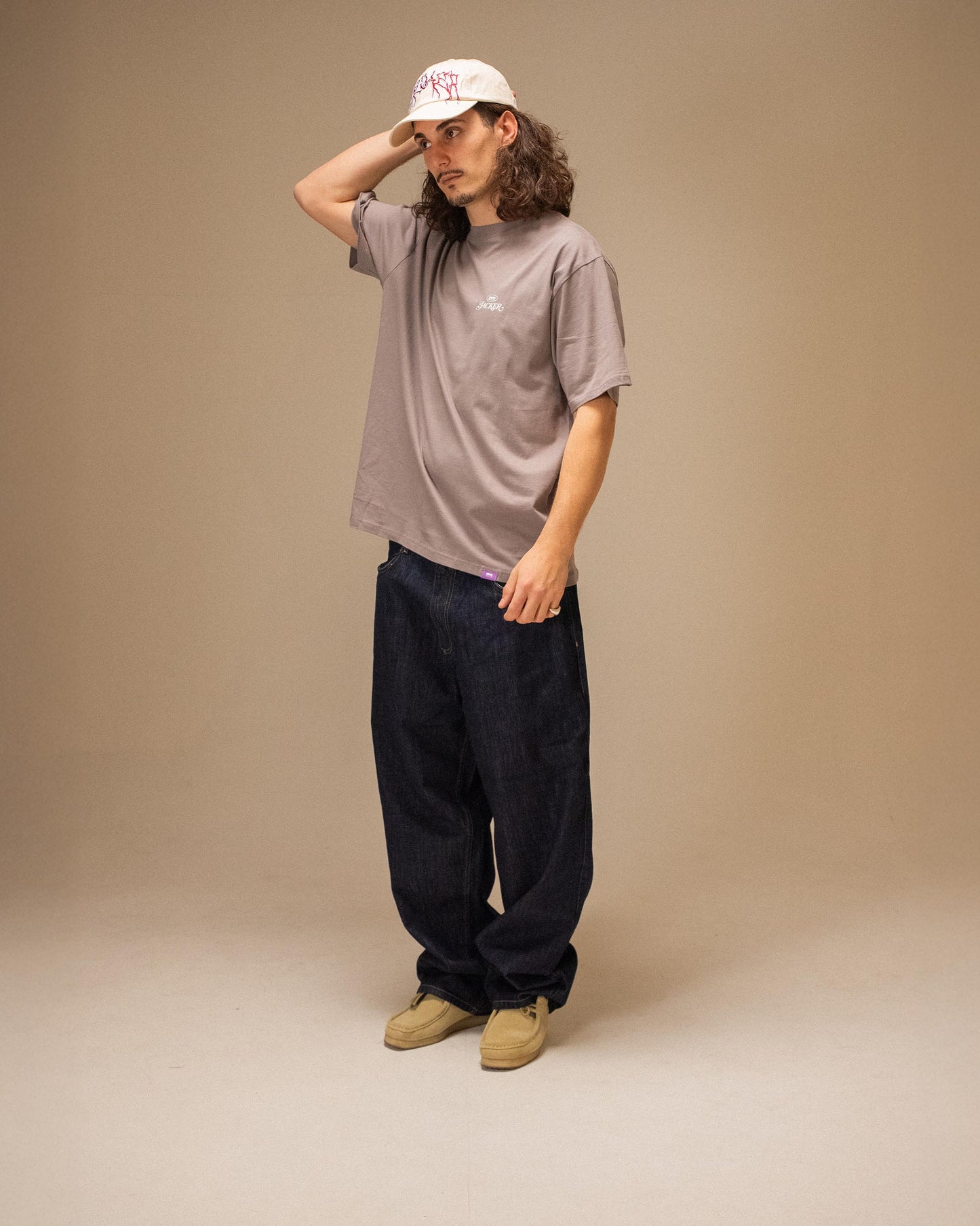 COLLECTIVE LOGO T-SHIRT PURPLE