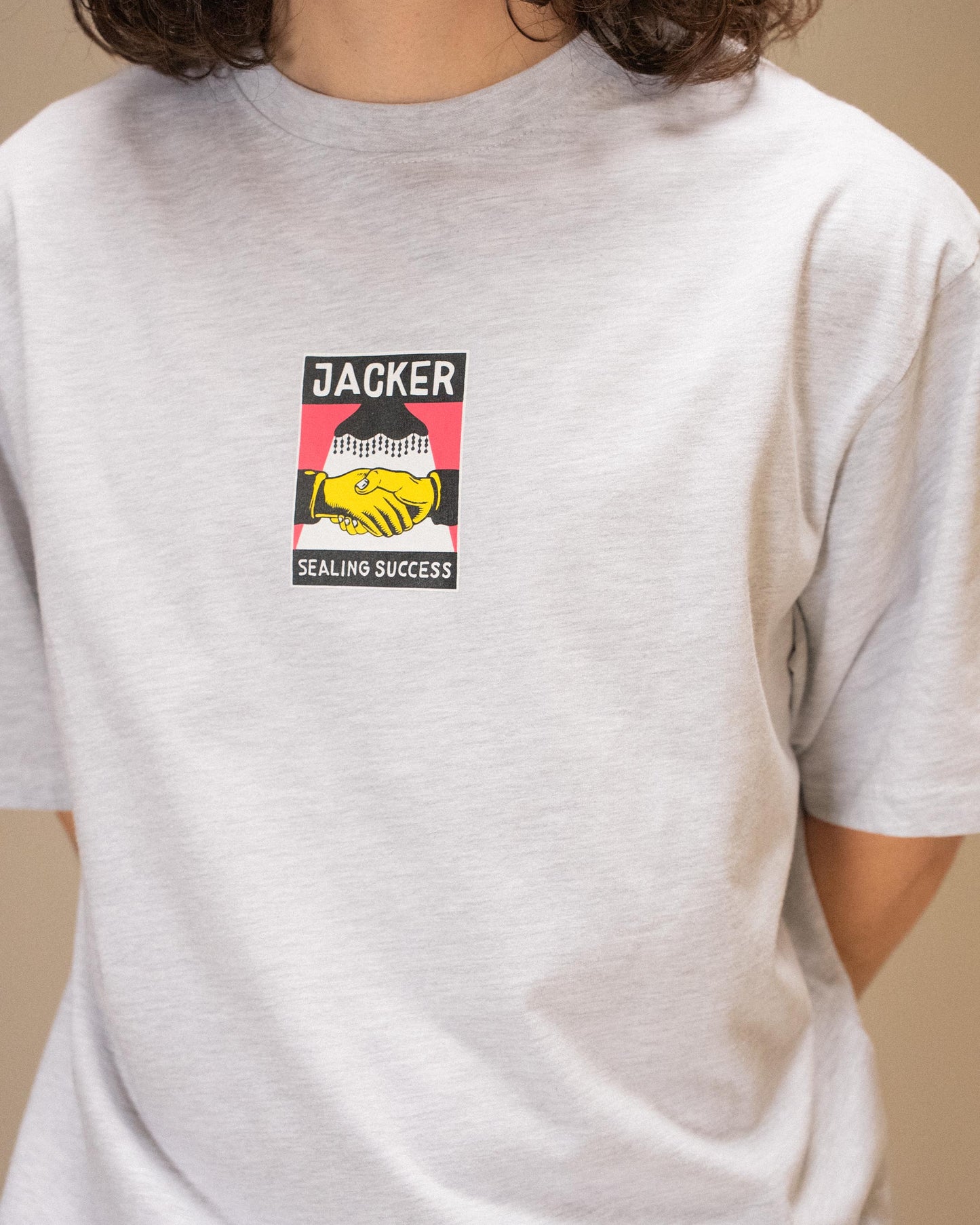 DEAL T-SHIRT HEATHER GREY