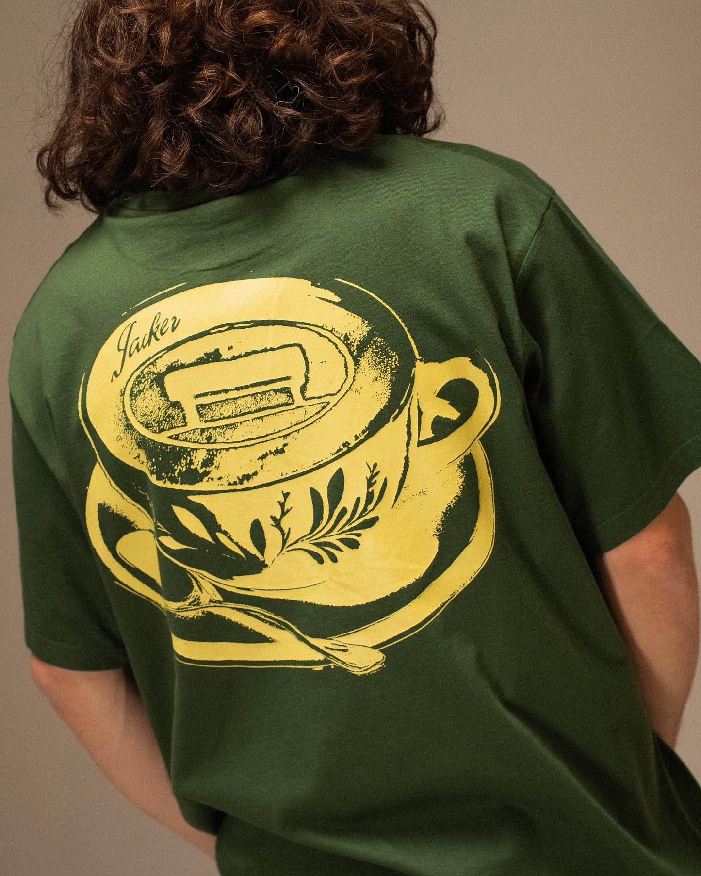 COFFEE TIME T-SHIRT GREEN