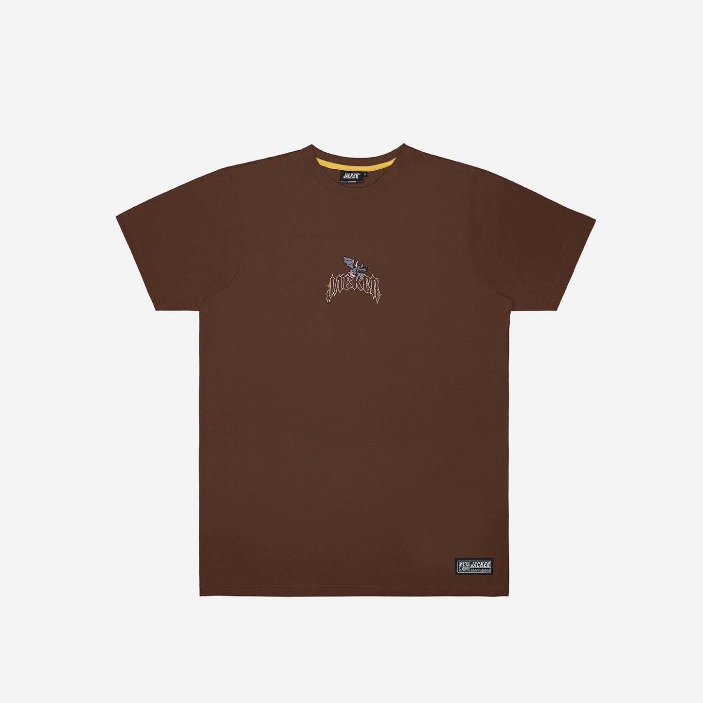 T-SHIRT HELLS BELLS - MARRONE