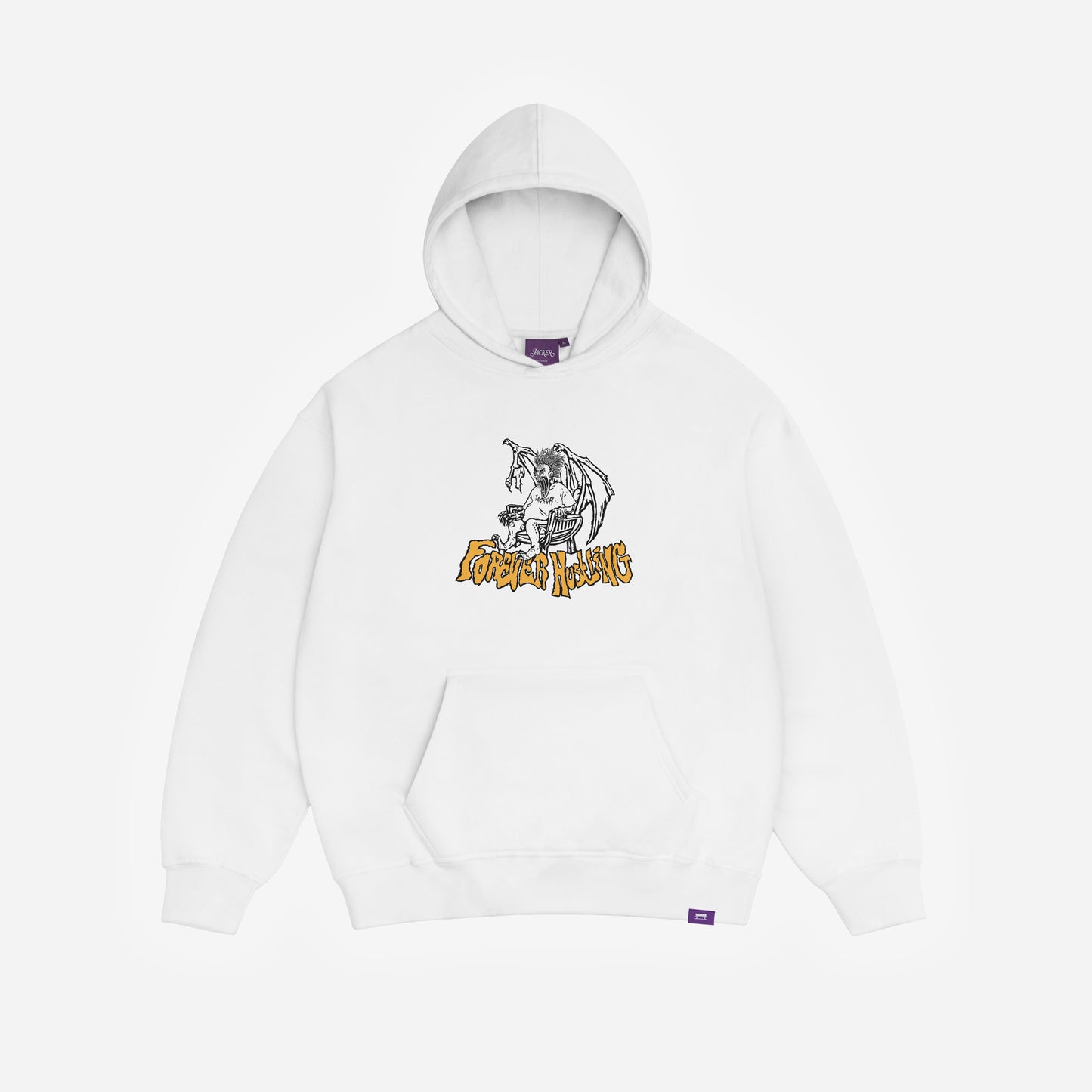 KAREN HOODIE - WHITE