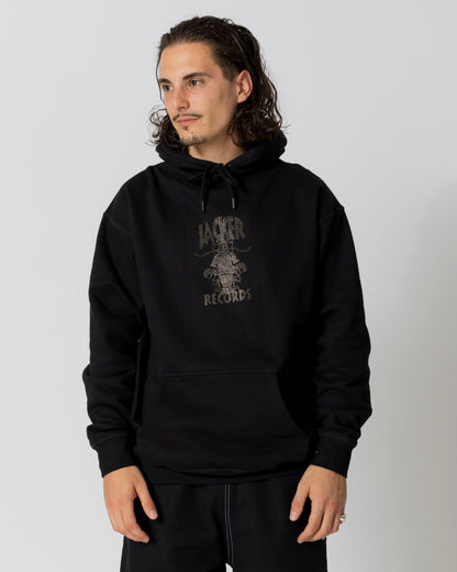 LOBSTER SERVICE HOODIE - BLACK - JACKER