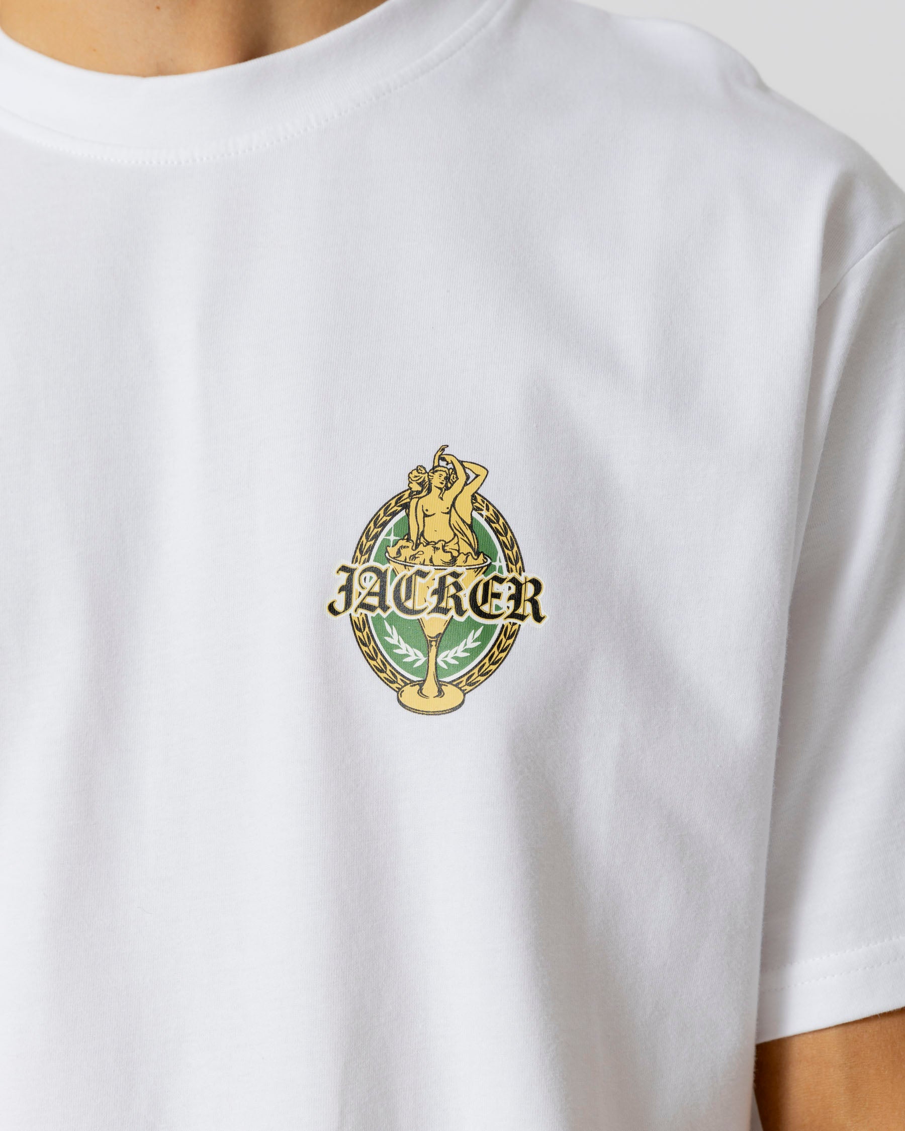 TROIS GRACES T-SHIRT - WHITE - JACKER