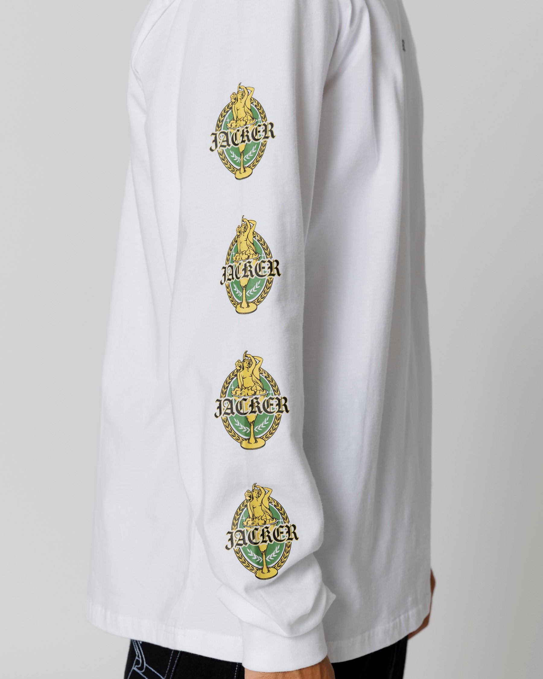 TROIS GRACES LONG SLEEVES - WHITE - JACKER