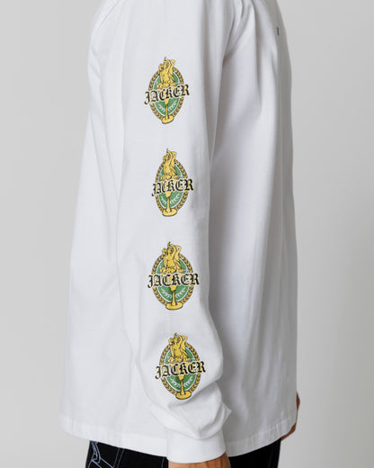 TROIS GRACES LONG SLEEVES - WHITE - JACKER