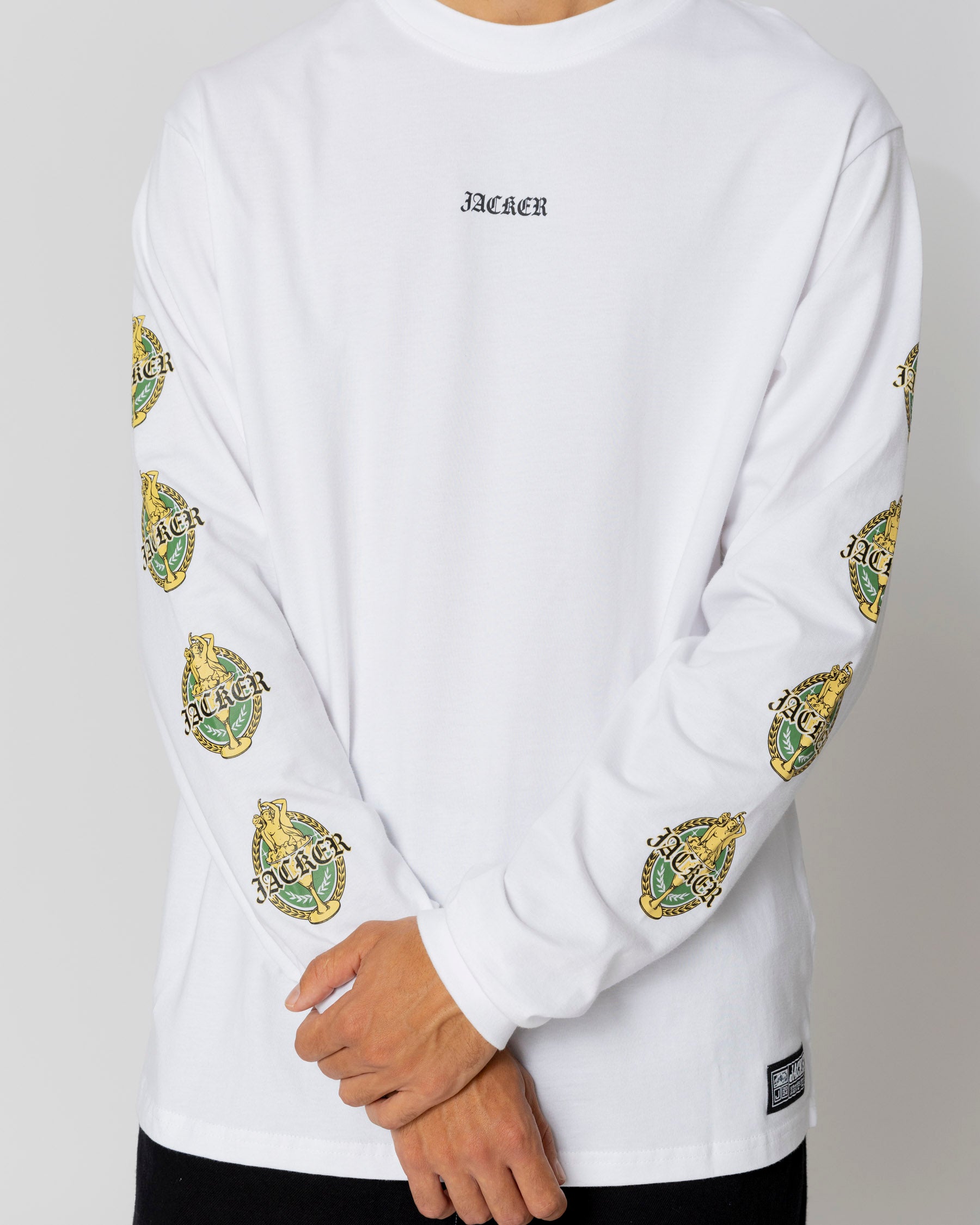 TROIS GRACES LONG SLEEVES - WHITE - JACKER