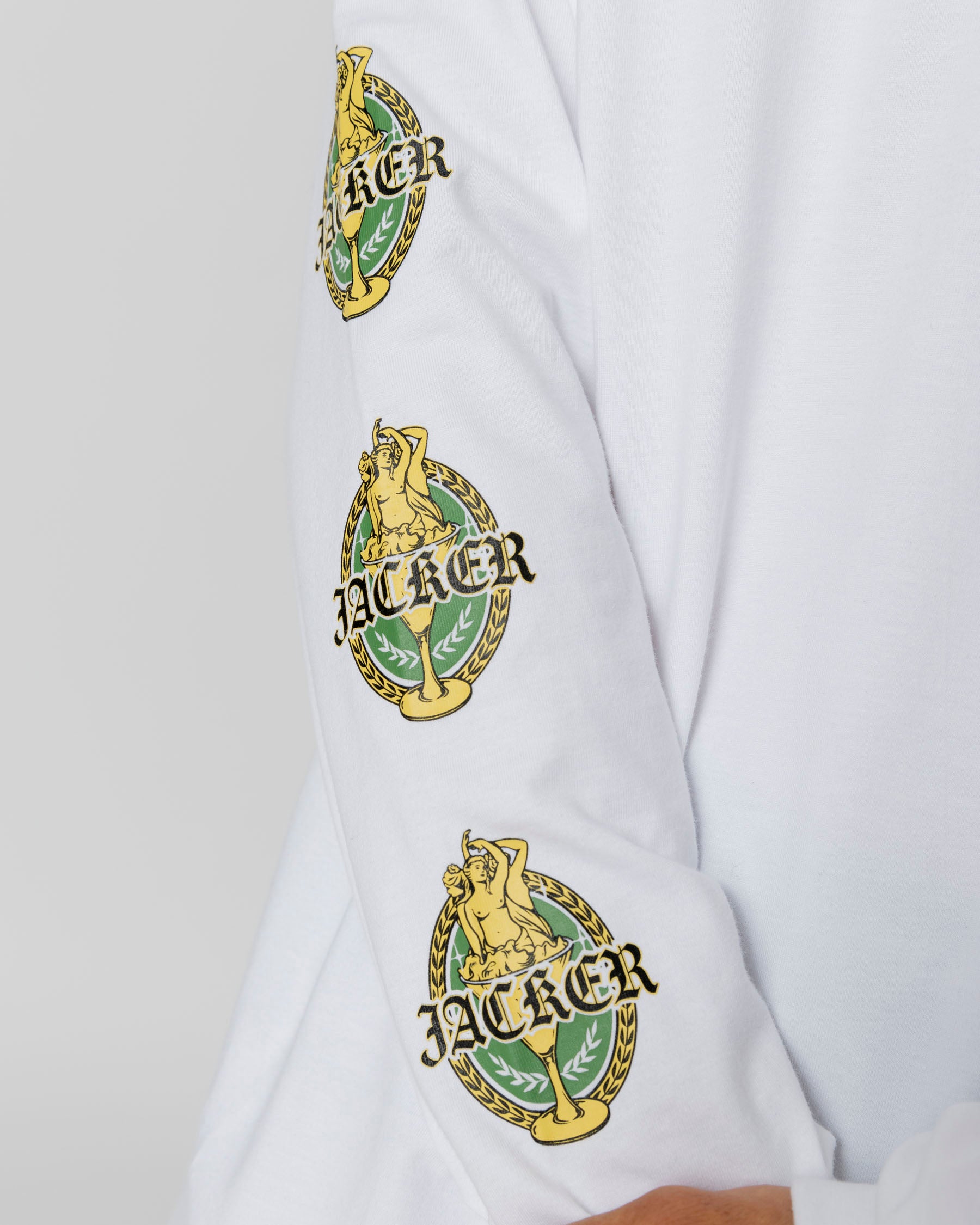 TROIS GRACES LONG SLEEVES - WHITE - JACKER