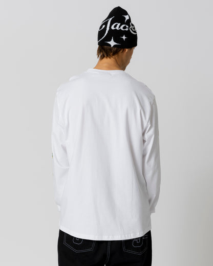 TROIS GRACES LONG SLEEVES - WHITE - JACKER