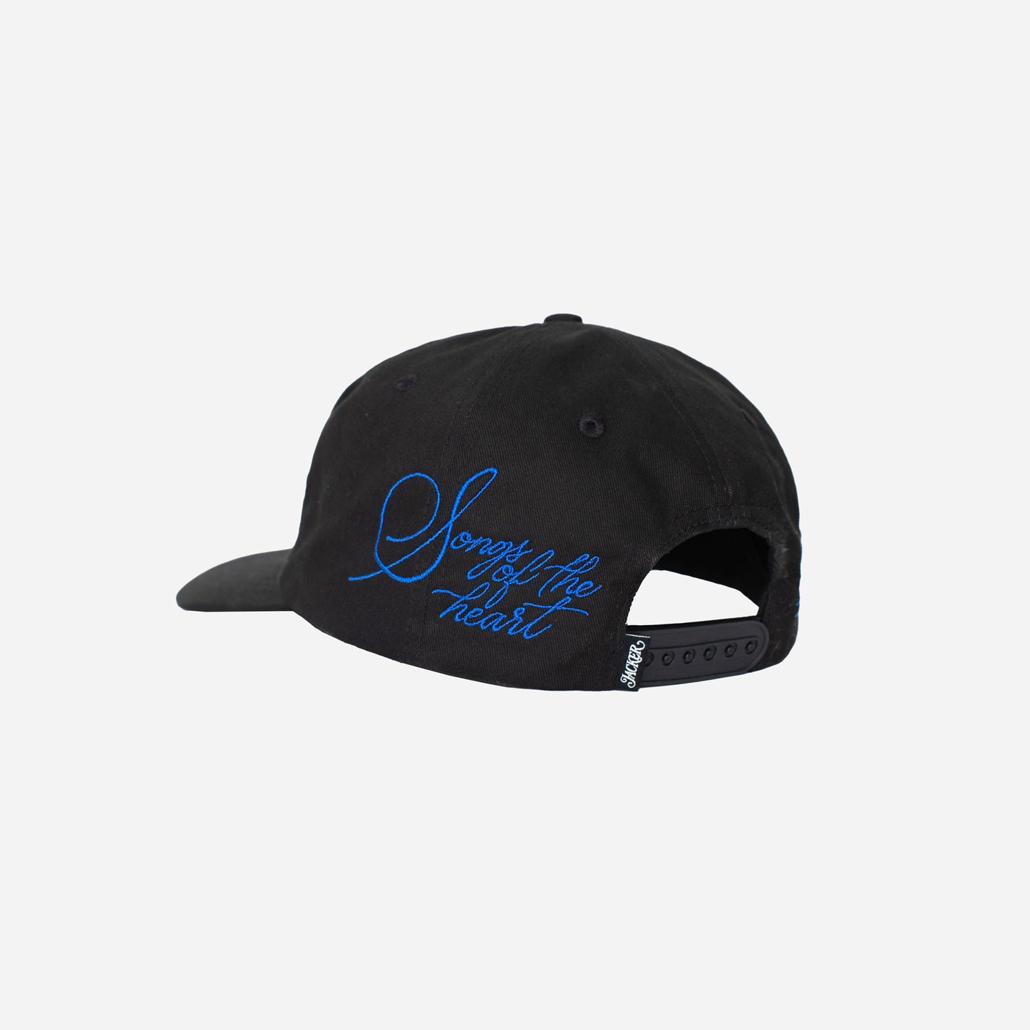 MIGHTY BLUE SNAPBACK 5 PANEL - BLACK