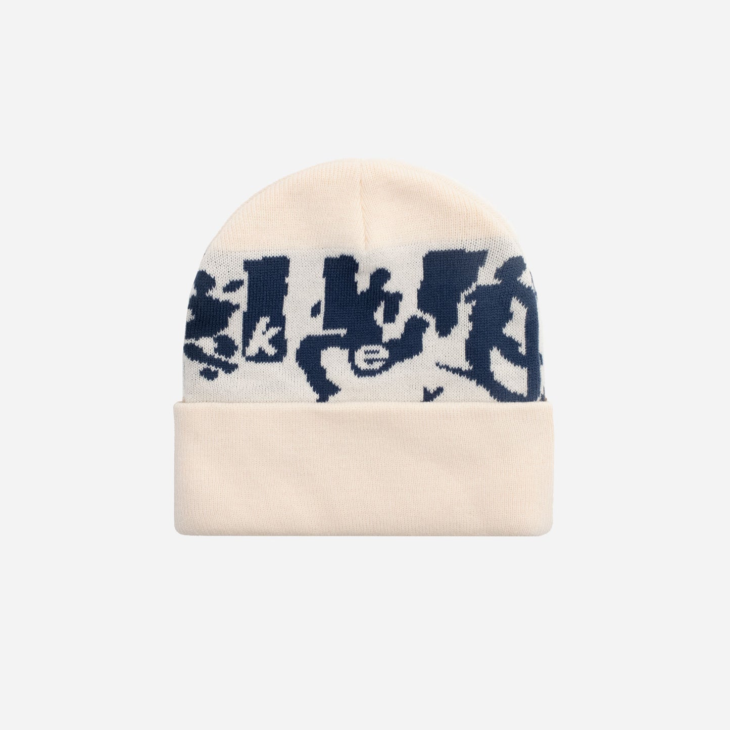 MIRROR MAZE BEANIE - BEIGE