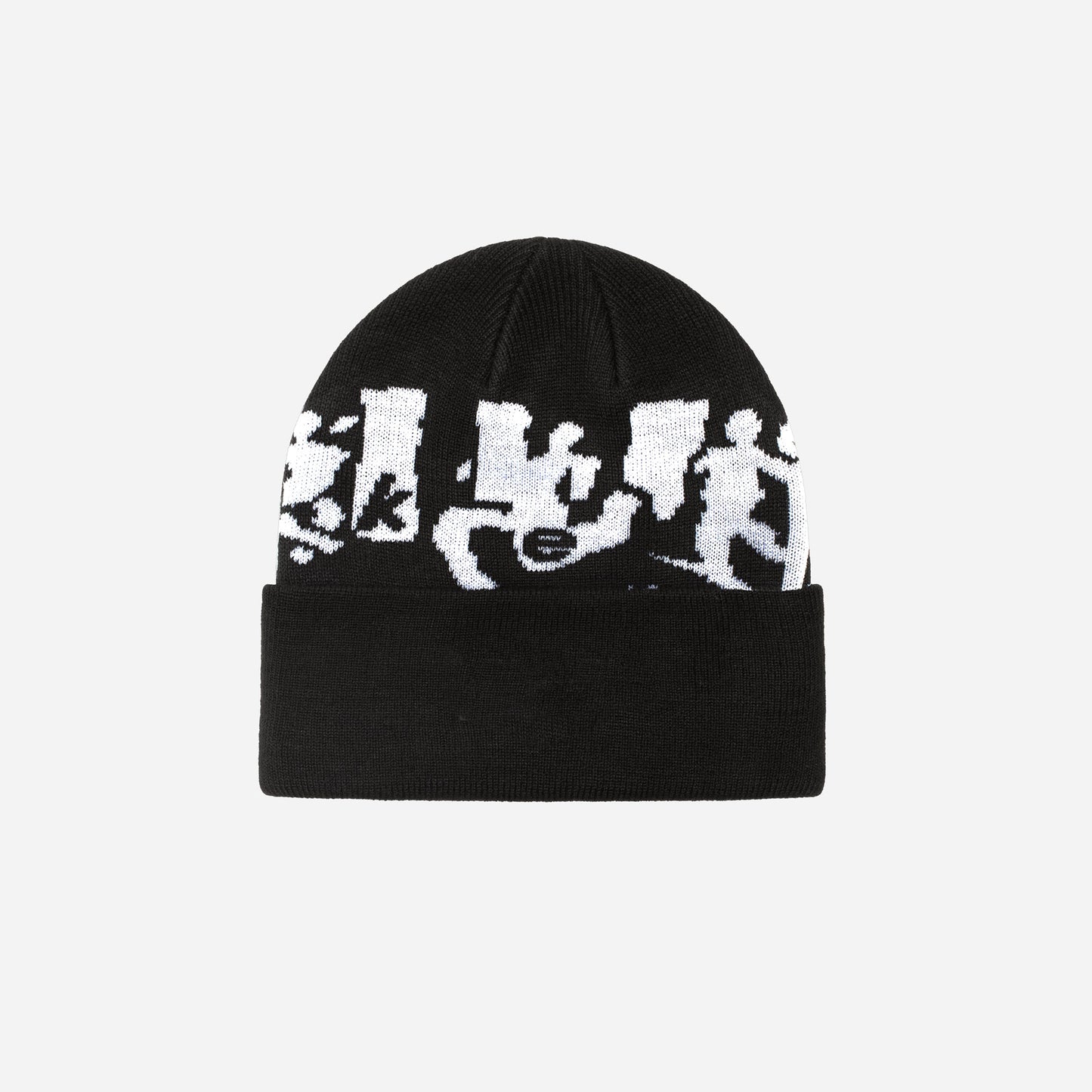 MIRROR MAZE BEANIE - BLACK