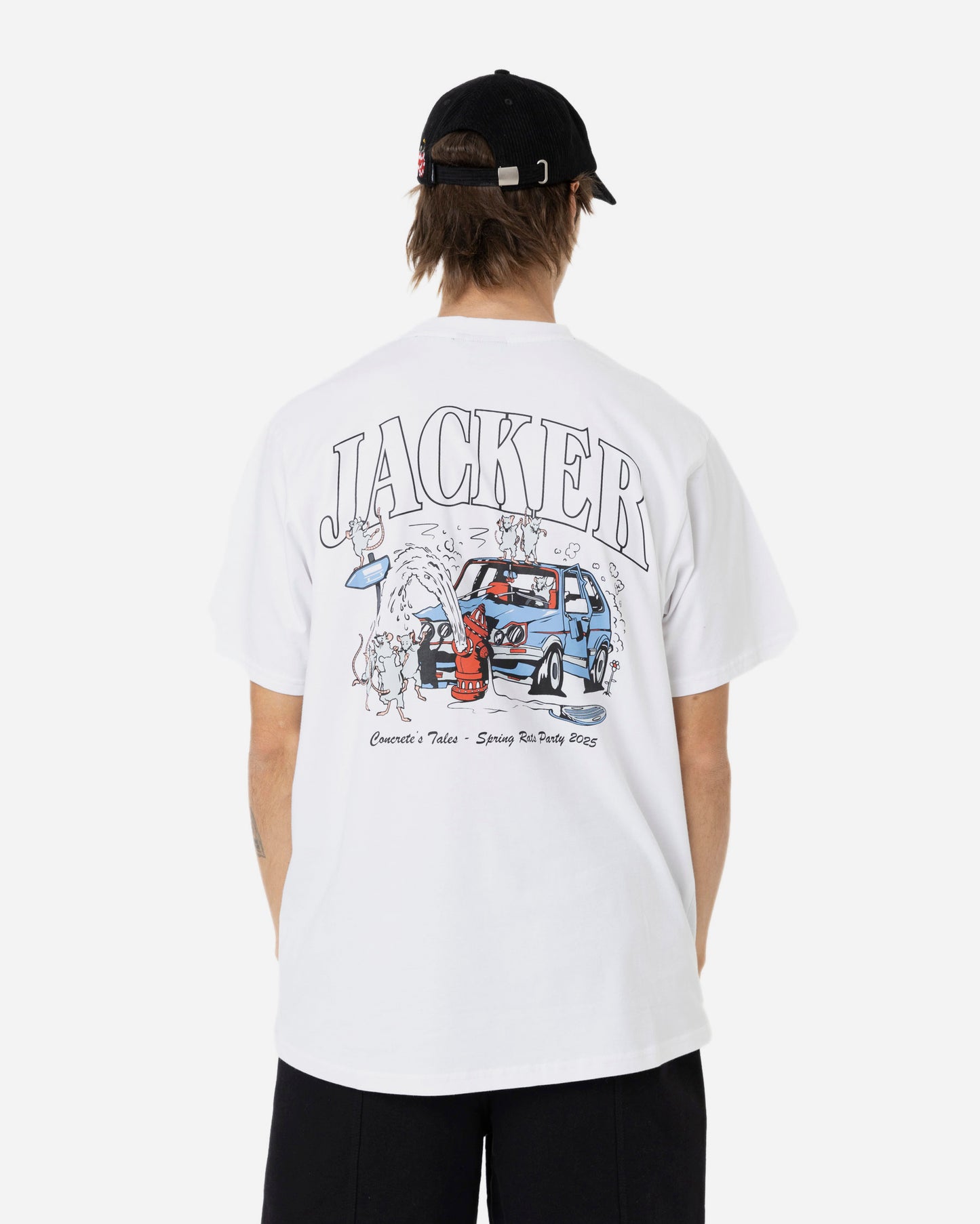 RATTENPARTY T-SHIRT - WEISS