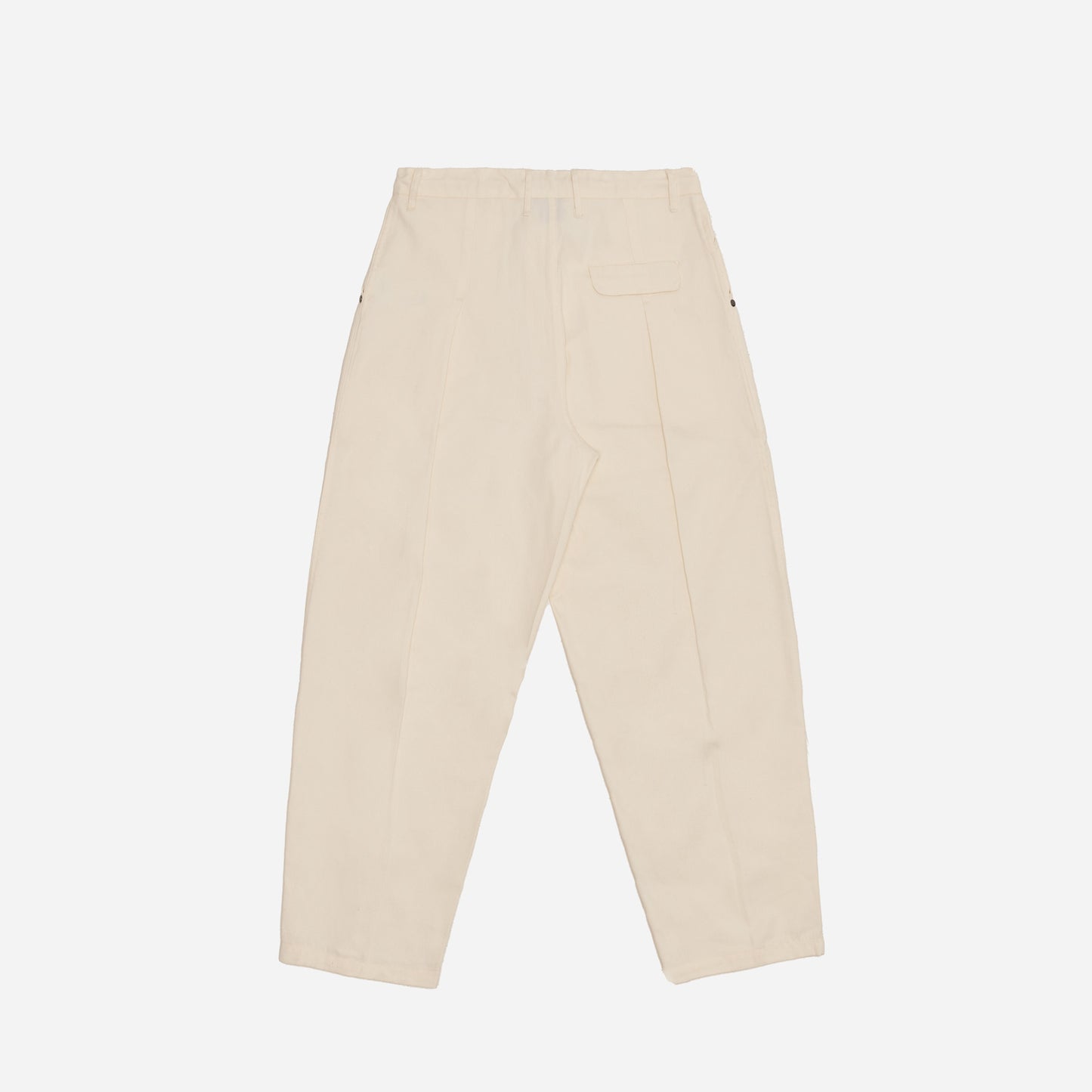 DOUBLE PLEAT PANT - BEIGE