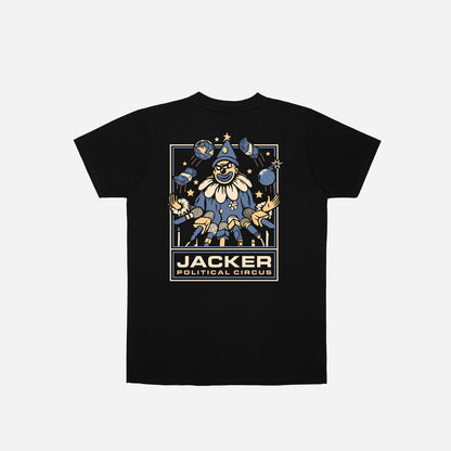 T-SHIRT POLITICA CIRCO - NERA