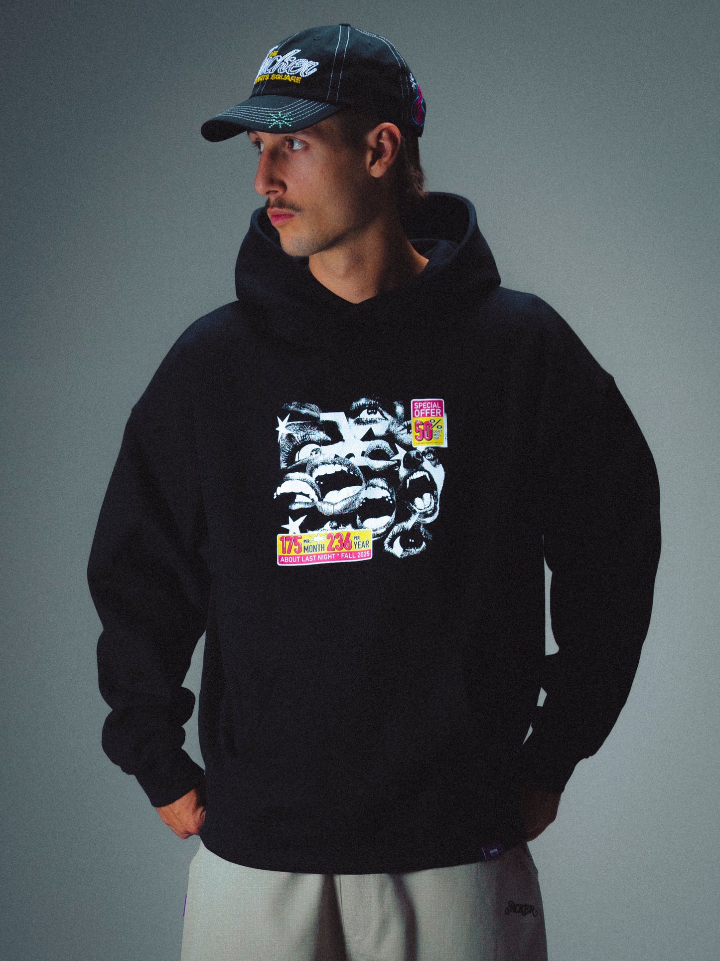 FEARLESS HOODIE - BLACK