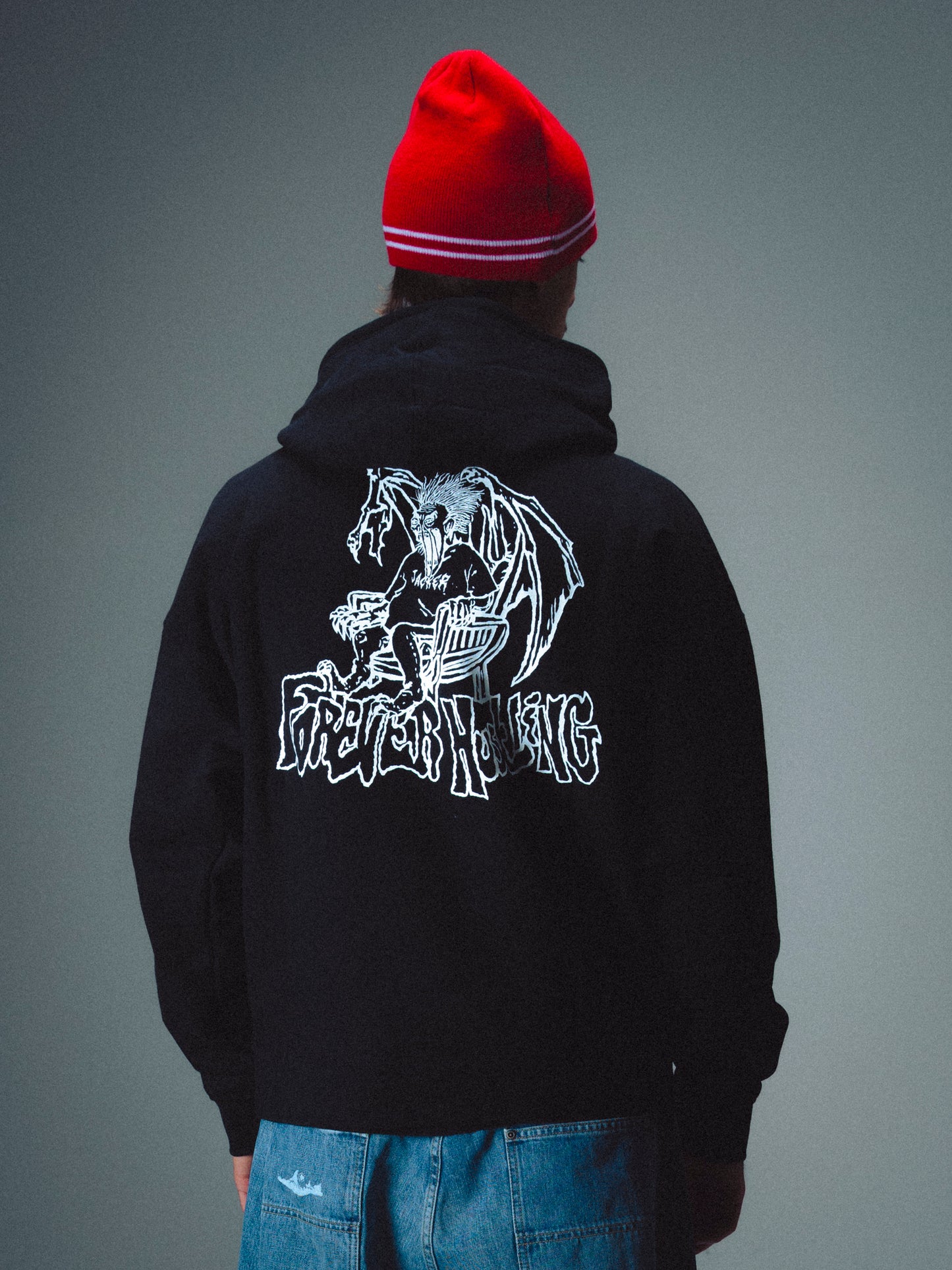 KAREN HOODIE - BLACK