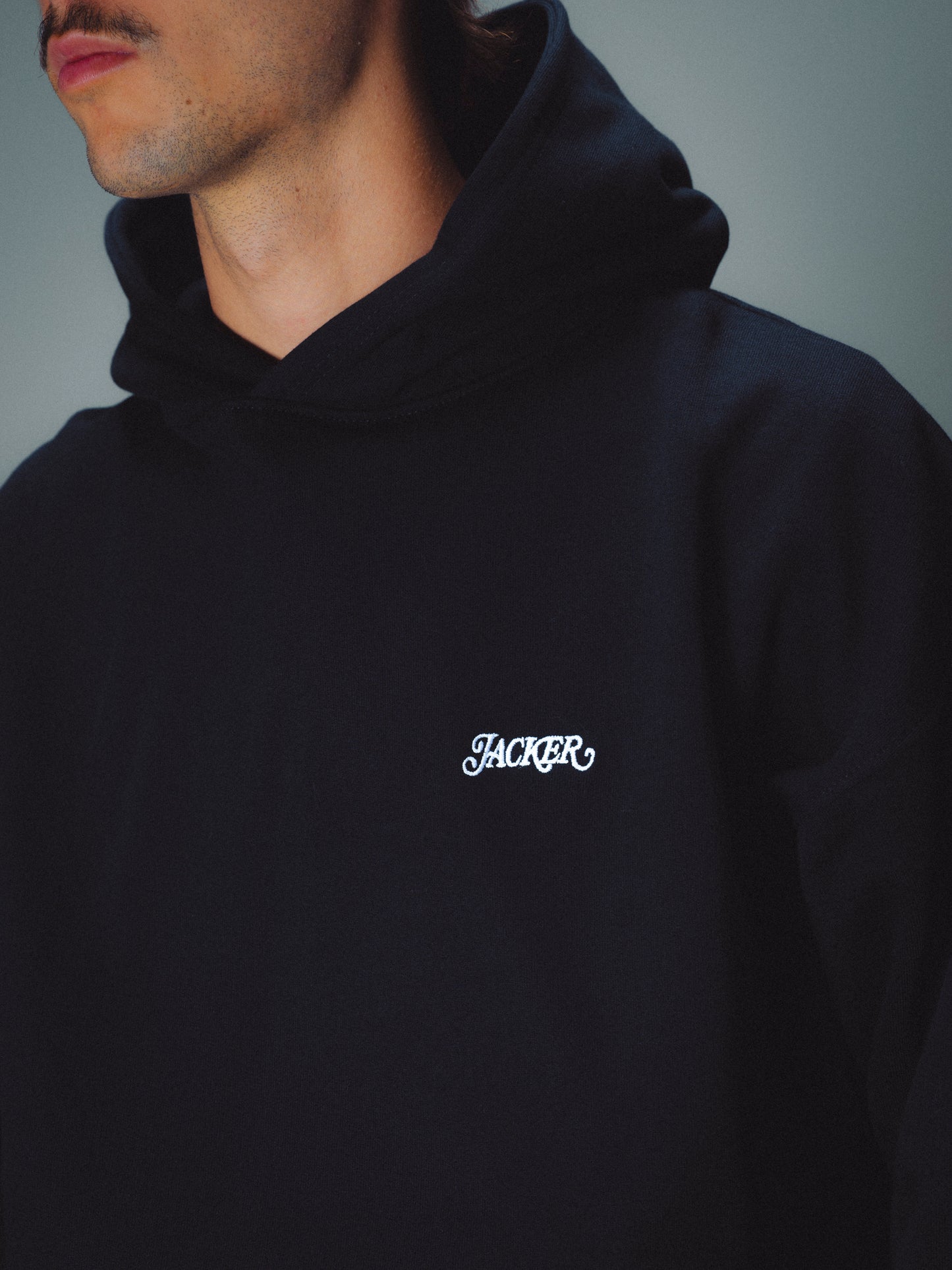 CLASSIC HOODIE - BLACK & WHITE