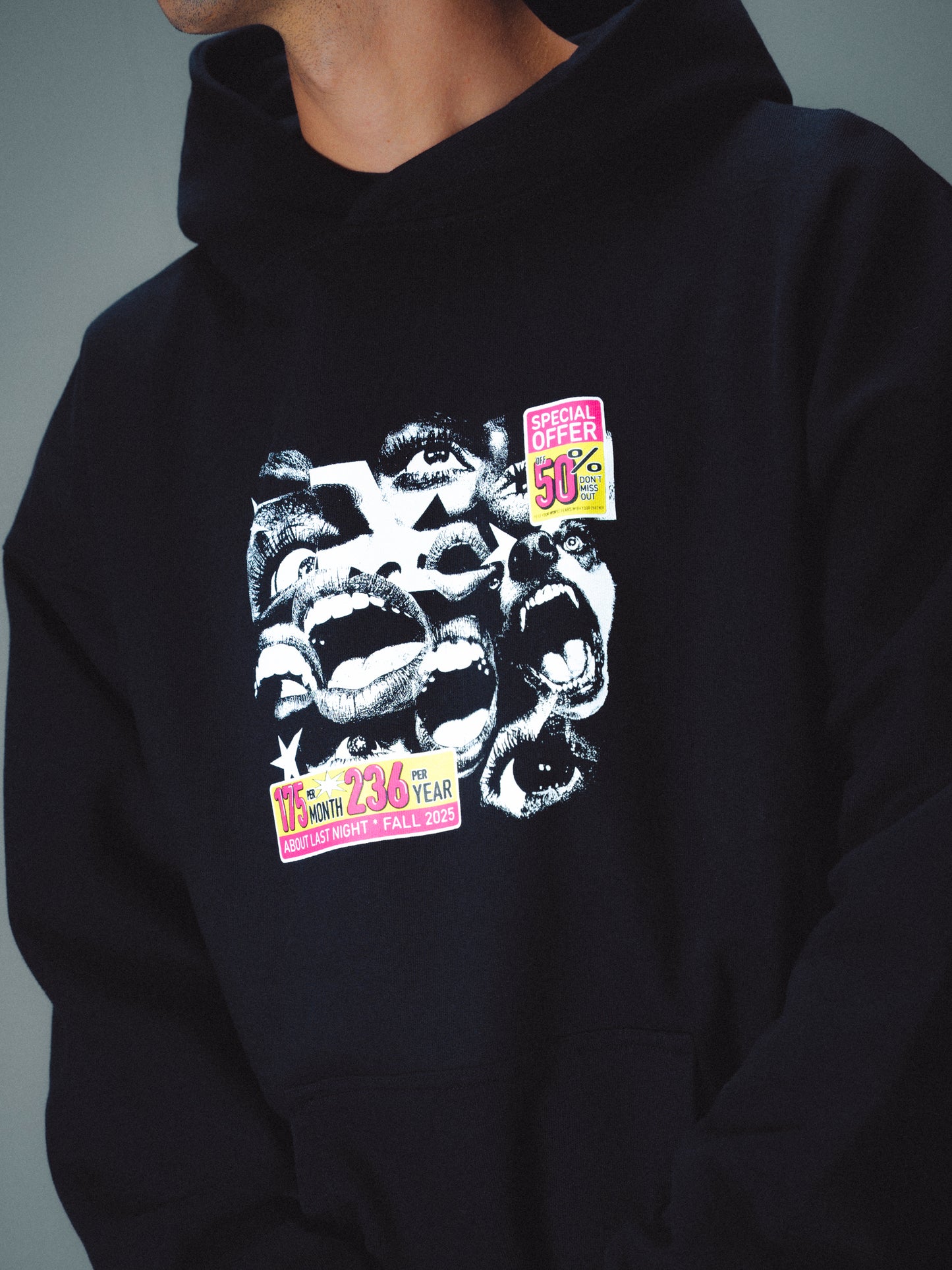 FEARLESS HOODIE - BLACK