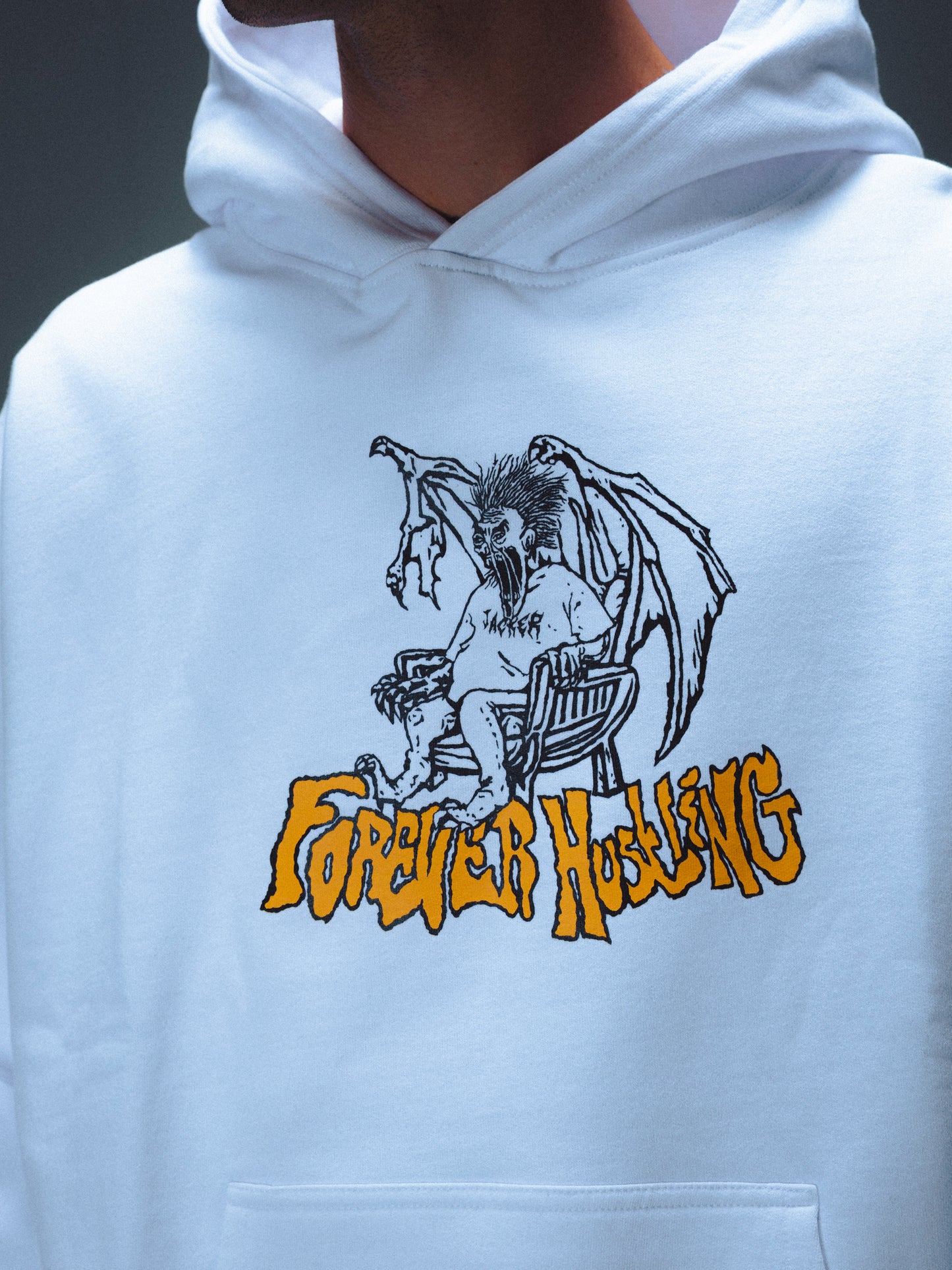 KAREN HOODIE - WHITE