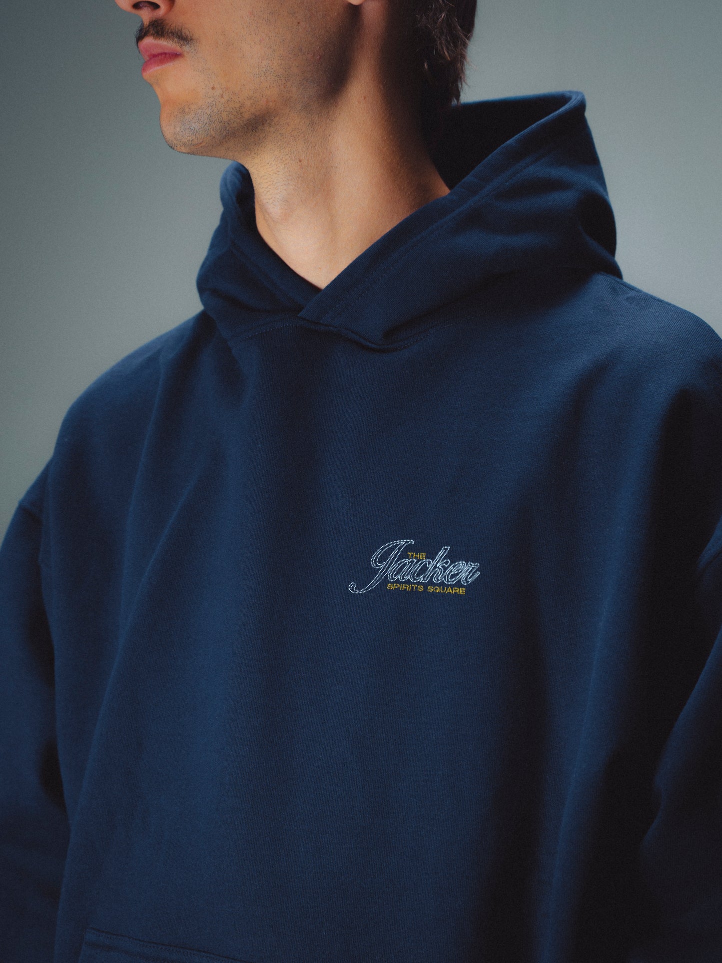 DON'T BE SHY HOODIE - NAVY