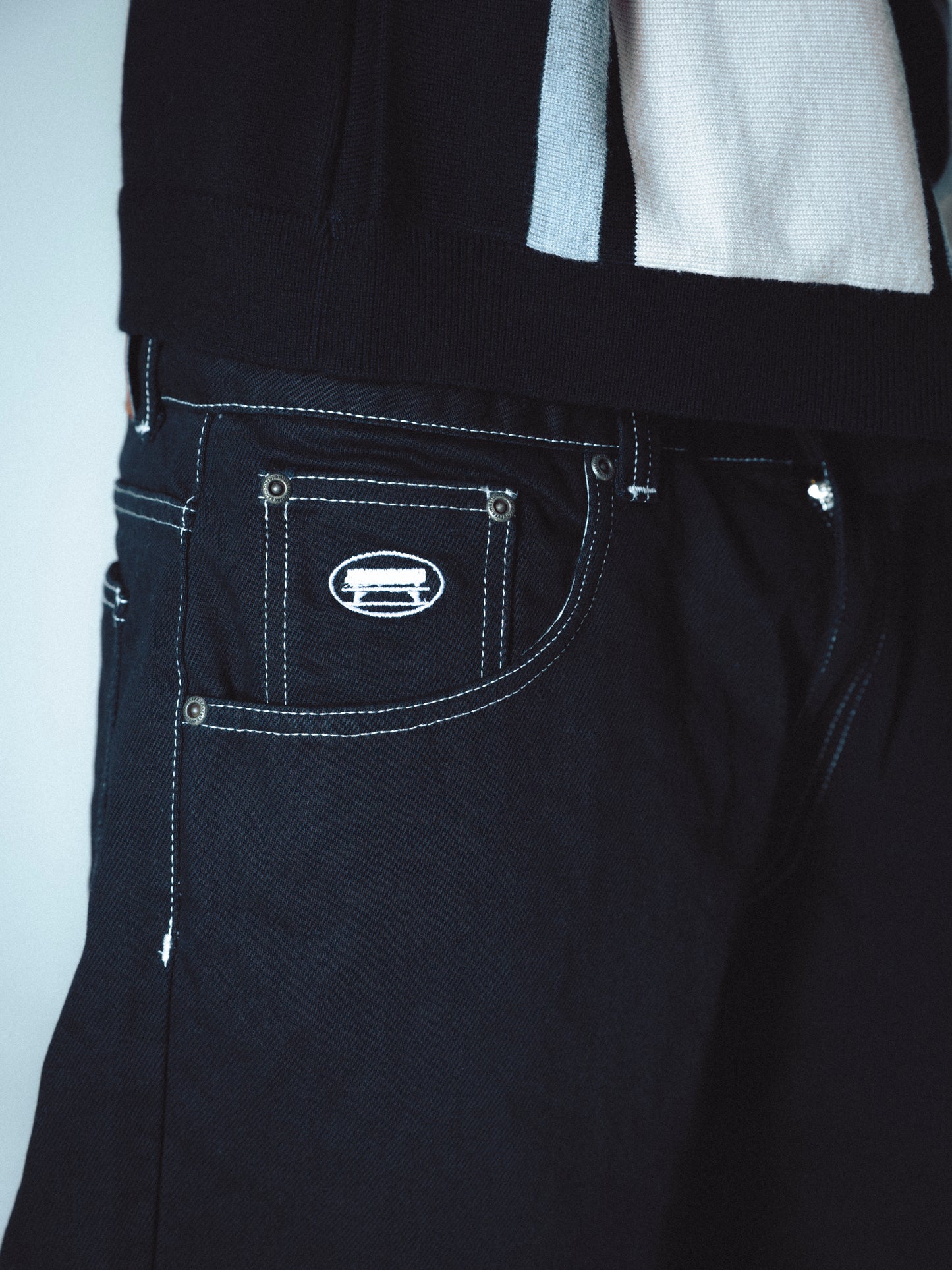 CLASSIC DENIM DAILY PANT - BLACK