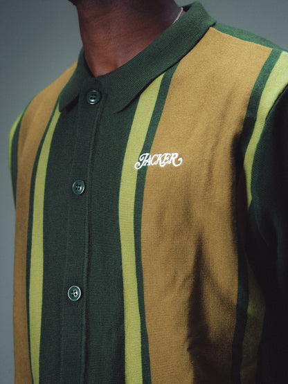 GRANDPA CARDIGAN SHIRT - GREEN