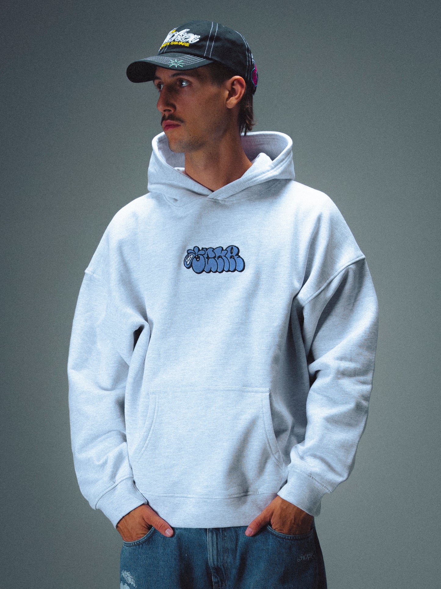 JCKR FLOP HOODIE - GREY